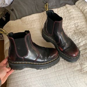 Doc Martens platform Chelsea boot